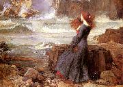 Miranda The Tempest John William Waterhouse